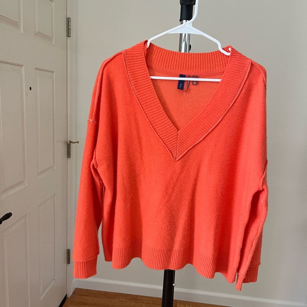 Pilco V-neck cashmere sweater.